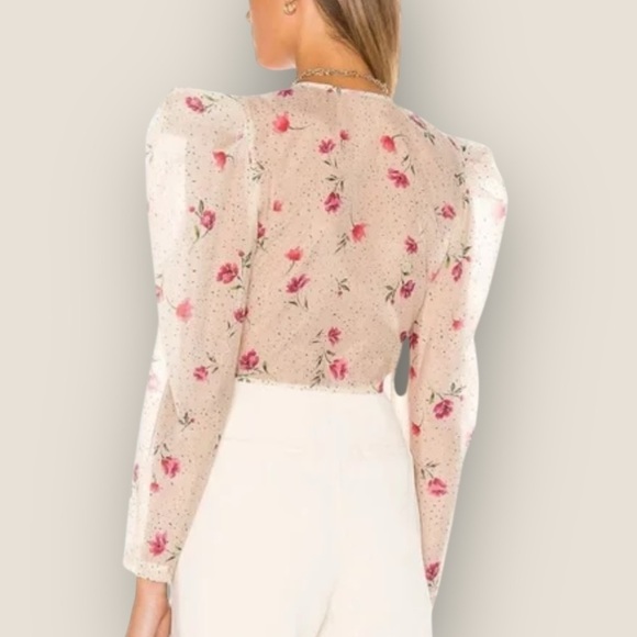 L’Academie REVOLVE | The Lottie Crop Top in Multi Floral | Size S - Picture 3 of 16